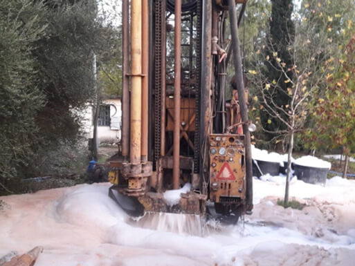 Drilling in the Municipality of Messina
